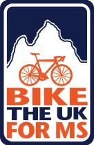 Bike the UK for MS Logo